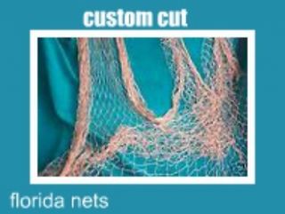 100 x 9 FT Fishing NET DECORATIVE BED BATH PARTIES TABLE CHAIRS