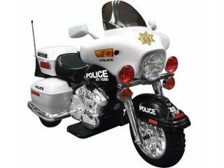   Patrol H. Police 12v Motorcycle Ride on Kids Toy Car Battery Operated