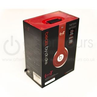 UNTESTED, AS IS MONSTER CABLE BEATS BY DR. DRE SOLO HD RED SPECIAL 