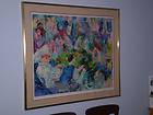 LeRoy Neiman Stud Poker signed limited edition serigraph w 