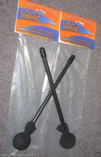 REMO 40mm MALLET BLACK DRUM CYMBAL COWBELL GONG BELLS