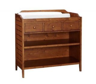 Pottery Barn Ultimate Changing Table Chestnut Brown Wood