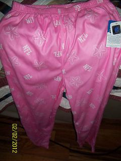 NWT NFL Green Bay Packers Pink Pajama Pants Girls Lounge Football So 