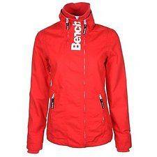 LADIES BENCH SARAH 2 ZIP JACKE IN RED SIZE X SMALL  UK 8 *2 ZIPPED 