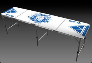 8ft Fraternity Beer Pong Table   Tailgate Table