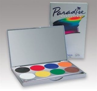 Mehron Paradise Theatrial Makeup AQ 8 Color Palette 808