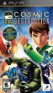 Ben 10 Ultimate Alien: Cosmic Destruction Transform Heroes PSP NEW