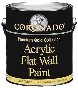 Benjamin Moore Coronado 26101 WHITE Ceiling and Wall Paint Flat Finish 