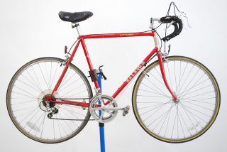   Raleigh Pursuit Road Bicycle Bike SunTour Red 27 Wheels FOR PARTS