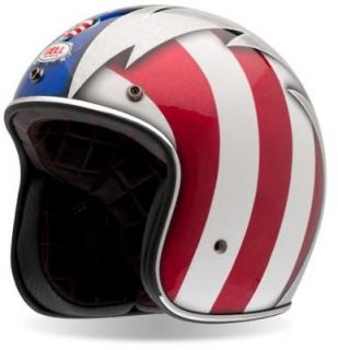 Bell Custom 500 Vintage Motorcycle 3/4 Open Face Helmet Cobra XXLarge