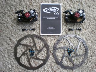 Avid BB7 Disc Brake F&R Set with Avid HS1 160mm Rotors~~NEW complete 