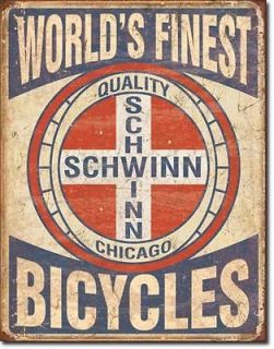 Retro Schwinn Bicycles Bike Parts Store Shop Garage Poster Picture 