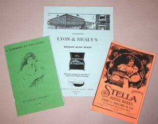 Antique Music Box Regina Stella L & H 3 Catalog Reprint