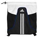 ADIDAS Tennis Gym Sack Bag   NEW   retail $40   black/white/collegiate 