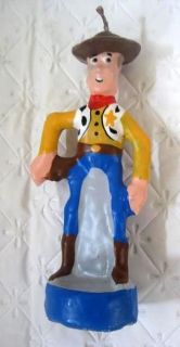 Toy Story WOODY Party CANDLE CAKE DECORATION Supplies Cupcake Topper 