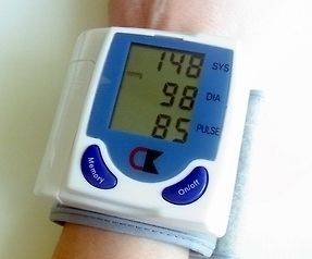  Automatic Wrist Blood Pressure Monitor digital Watch