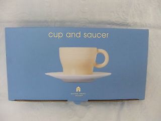 BRAND NEW MICHAEL GRAVES 4 CUPS & 4 SAUCERS IN ORIGINAL BOX MINT NRFB 