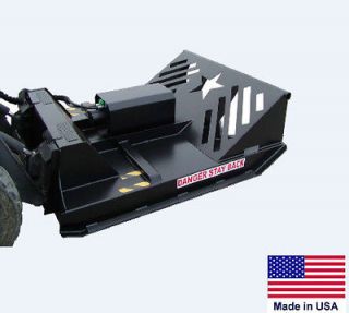 SKID STEER BRUSH CUTTER Commercial   3 Blade   11 to 20 GPM Hyd Flow 