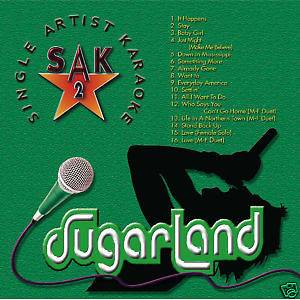 Jennifer Nettles Sugarland 16 Track Karaoke Disc 4 Your CD+Graphics 