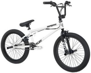 New kids/Boys 20 BMX white mongoose R1358 Scan Freestyle Bike bicycle