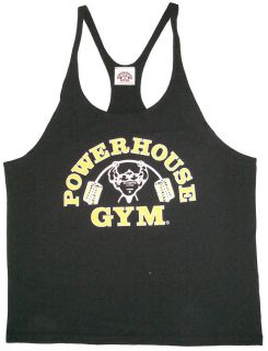 PH301 Powerhouse Gym String Tank Top   Mens Tank Top   Y Back Tank Top