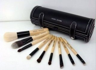   listed Deluxe Duo Bobbi Brown cosmetic Foundation Makeup 9 Brush Set