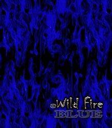 Wild Fire Blue   Hydrographics / Water transfer printing Film