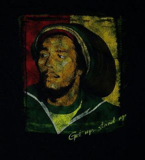 Bob Marley T Shirt (M) Medium wailers 311 steel pulse soja 420 jimmy 