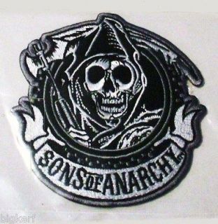 Sons of Anarchy {REAPER} Official SAMCRO Road Gear SEW or IRON ON 