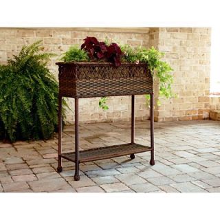 Ty Pennington Style Wicker Rectangular Plant Stand FREE SHIPPING