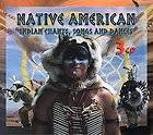NATIVE AMERICAN INDIAN CHANTS, SONGS AND DANCES   NEW CD BOXSET