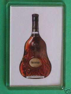 HENNESSY XO BRANDY BOTTLE FRIDGE MAGNET. **