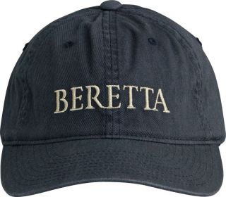 BERETTA Cap/Hat Weekender Navy Blue 98% Cotton Flexfit Band 