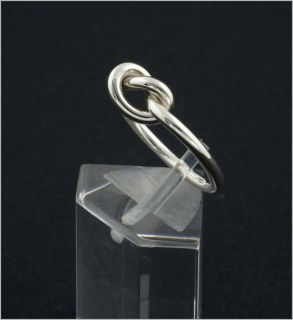 Georg Jensen Sterling Silver Knot Ring # A44B , New. Modern.