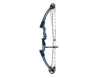   Youth Mini Compound Bow Right Hand Archery Gear Hunting 54233 Blue