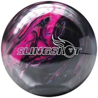 10lb Brunswick Slingshot Black/Pink Bowling Ball