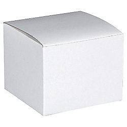 10 EACH of WHITE GIFT BOXES 5 x 5 x 3 and 4 x 4 x 2(1 Piece 