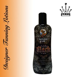 NEW SINFULLY BLACK TANNING LOTION BY AUSTRALIAN GOLD