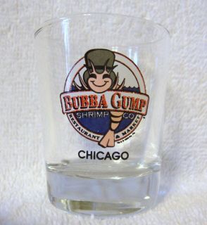 Bubba Gump Shrimp Co Chicago Shot Glass