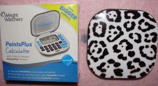 Weight Watchers 2012 Points Plus CALCULATOR with Leopard Print SKIN