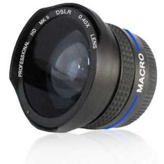 New Super Wide HD Fisheye Lens Sony HDR CX100 HDR XR100