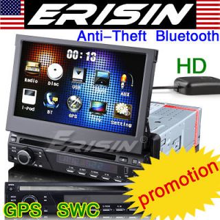 Erisin ES823G HD 7 1 din Detachable Car DVD player touch screen GPS 