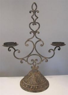shabby chic candle holder in Home Decor