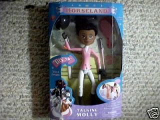 Horseland horse rider Talking Molly + NEW Poseable