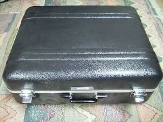 Zero Hard Case Molded Plastic Briefcase Luggage LRG