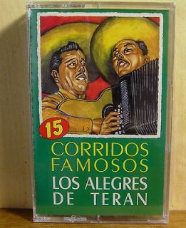   Los Alegres de Teran 15 Corridos Famosoa 2001 ROYSALES INC. Cassette