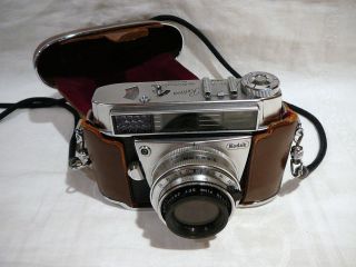 Kodak Retina Automatic III 35mm Film Camera Xenon Scheider Kr Lens W 