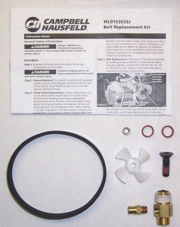 Campbell Hausfeld Air Compressor Belt Kit # WL015303SJ / BT012100AV