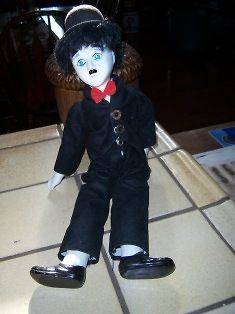 Vintage Charlie Chaplin doll Great Condition  