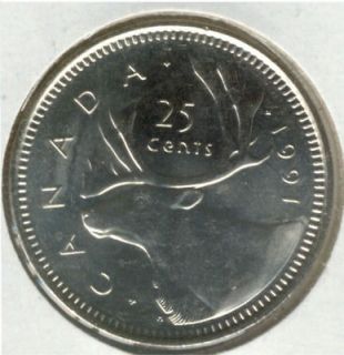 25 cent canadian coin